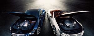 Lexus LC500 Structural Blue Convertible 2020 года  (JP)